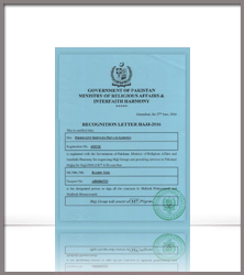 Enrollment Certificate